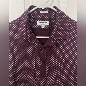 Men's extra slim button blouse